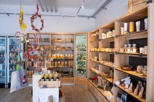 Auf dem Bild sieht man den Werkstattladen der Lebenshilfe Worms