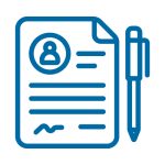 Das Bild zeigt einen unterschriebenen Vertrag.