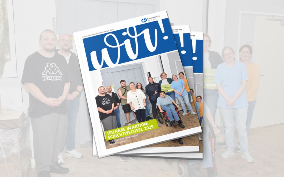 Die dritte Wir-Vereinsmagazin Ausgabe im Jahr 2025.