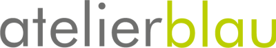 Logo atelierblau