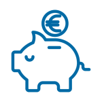 Das Bild zeigt ein Sparschwein.