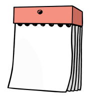 Auf dem Bild sieht man einen Terminkalender.